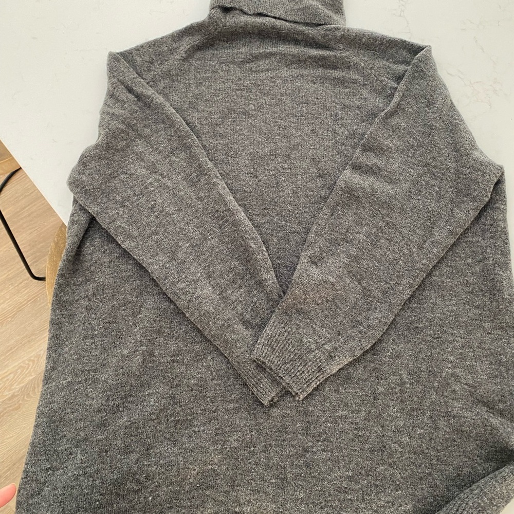 H&M Charcoal Knit Sweater turtleneck .